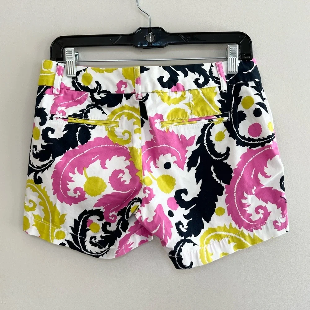 Banana Republic Milly Collection Feathers Short in Neon Hibiscus, 0 - Picture 2 of 10